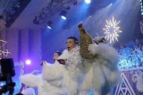 Traditions of Generous Evening show at Ukrainian House in Kyiv